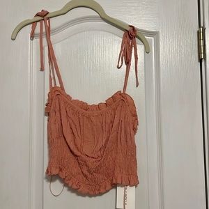 Size small “cotton candy” crop top